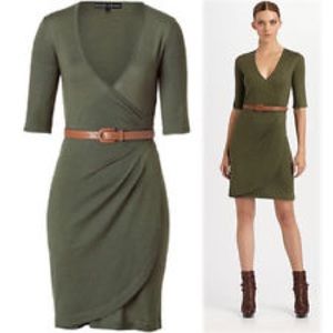 Ralph Lauren black label cashmere silk dress NWT